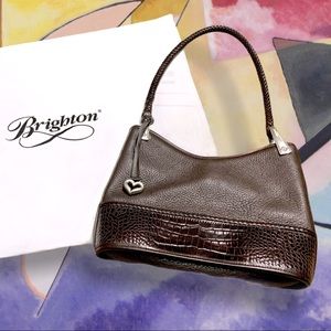 Brighton Vintage Brown Shoulder Bag